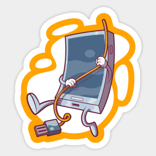 Hanging Call! Sticker